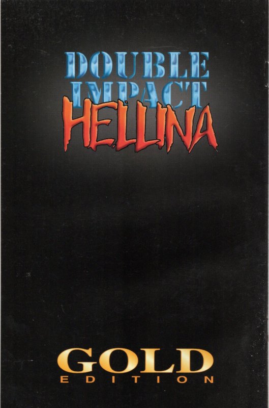 Double Impact Hellina Gold Nude Variant (1996) Adult Comic Book Grade VF+ 8.5