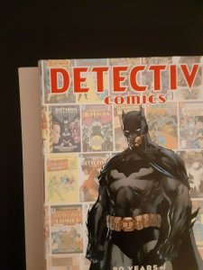 Detective : 80 Years of Batman Hardcover 1st Print Cover by Jim Lee.