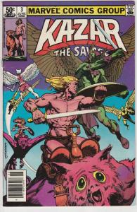 5 Ka-Zar the Savage Marvel Comic Books # 2 3 4 5 6 Bruce Jones Anderson EP1