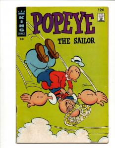 Popeye # 88 FN/VF King Silver Age Comic Book Olive Oil Cartoon Spinach J371 