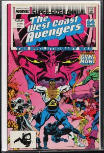 West Coast Avengers Annual #3 (1988) West Coast Avengers / Avengers West Coast