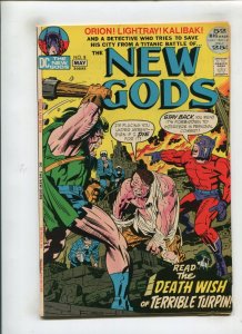 NEW GODS VOL. 2 #8 (7.0/7.5) KIRBY!! 1972