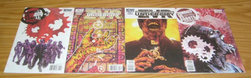 Zombies vs Robots: Undercity #1-4 VF/NM complete series - all B variants ZVR IDW