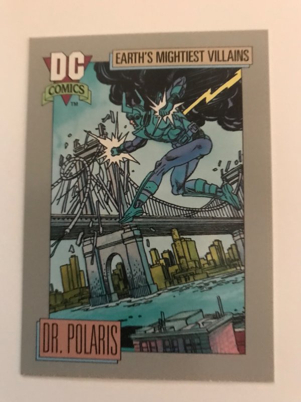 DR. POLARIS #93 card : 1992 DC Universe Series 1, NM/M, Impel; GL villain