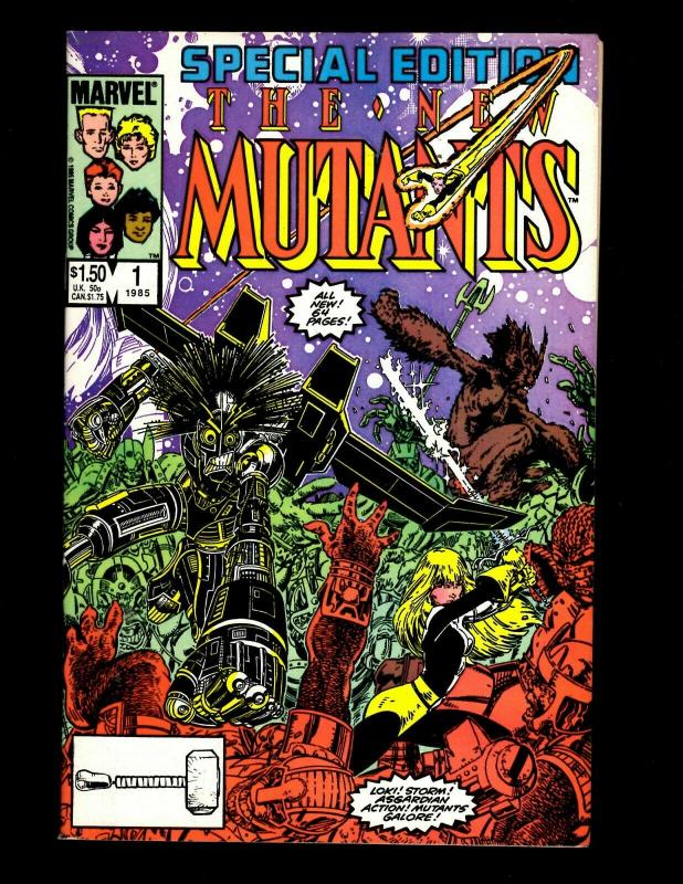 12 Comics New Mutants 23 24 34 36 37 43 44 45 46 Special 1 X-Men 1 2 SM20