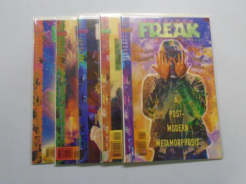 American Freak A Tale of the Un-Men, Set:#1-5, 8.0/VF (1994)