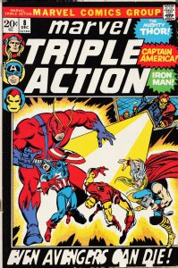 Marvel Triple Action #8 (1972) The Avengers