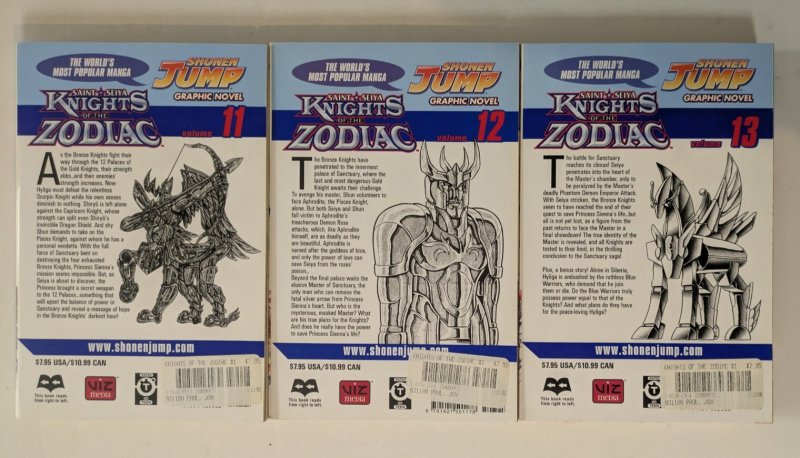 Saint Seiya Knights of the Zodiac 11-13 (1st Edition)