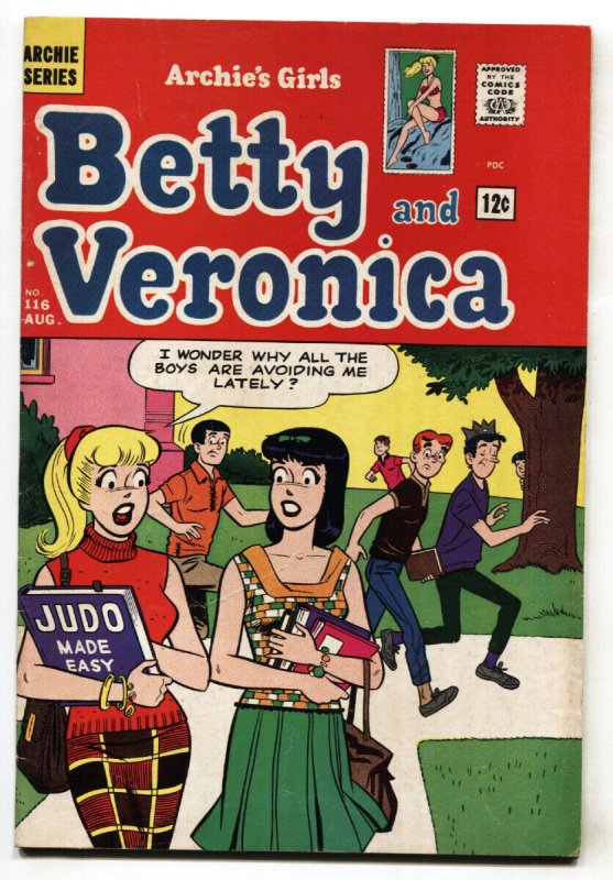 Archie's Girls Betty And Veronica #116--1965--Judo cover--VG