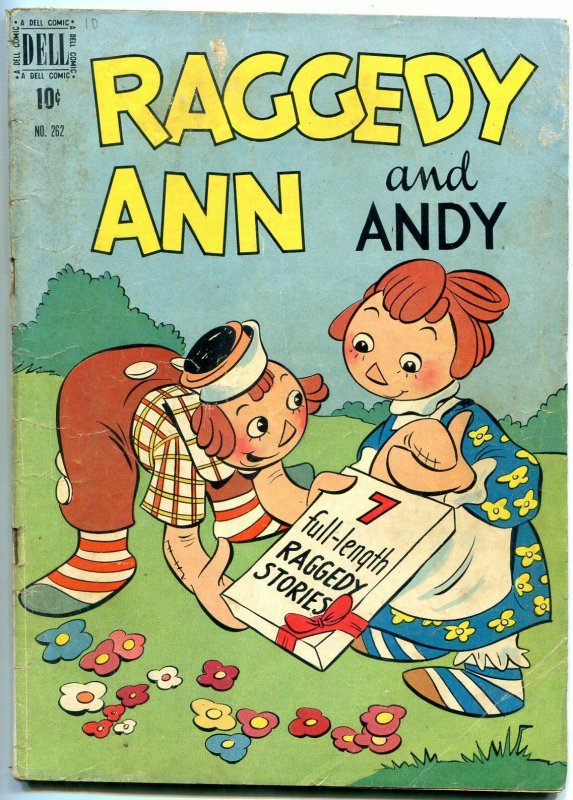 RAGGEDY ANN AND ANDY-FOUR COLOR COMICS #262 1950-DELL VG