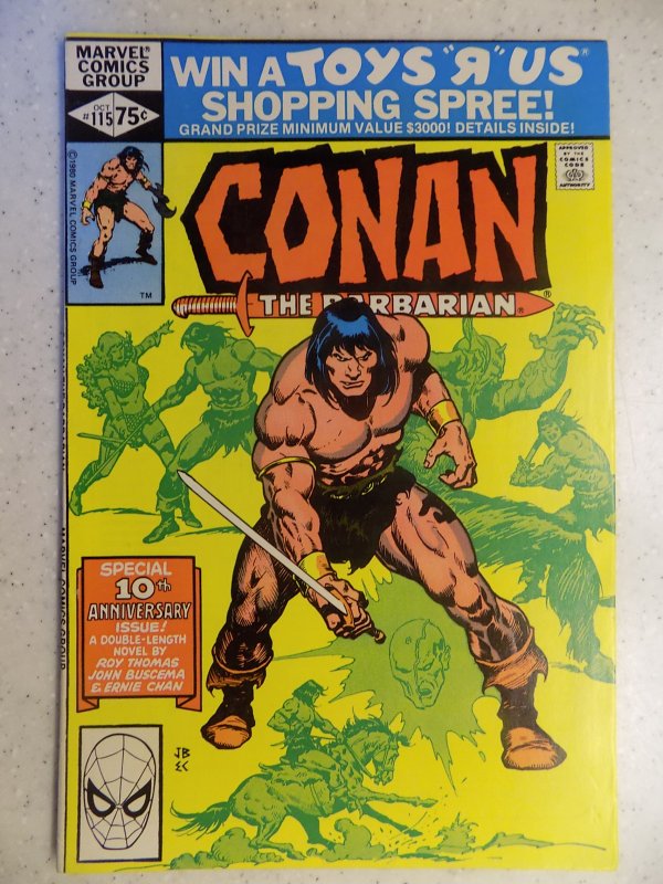 CONAN THE BARBARIAN # 115