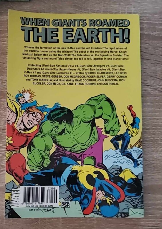 Giant-Size Marvels Trade paperback