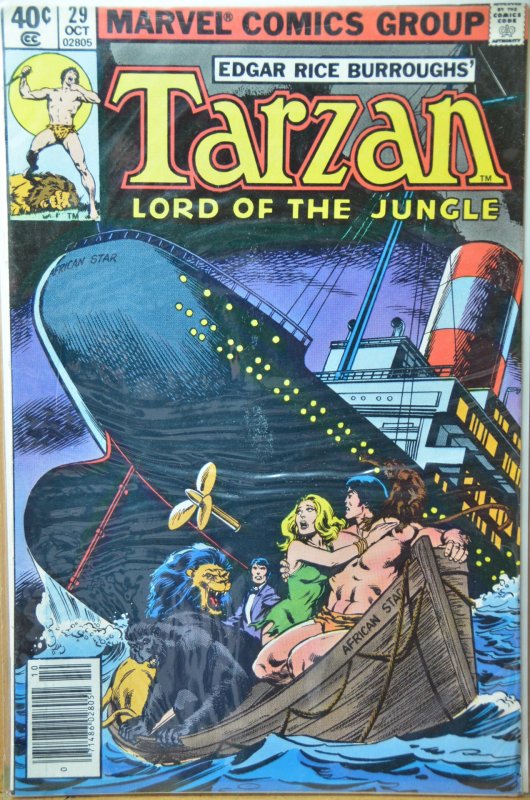 Tarzan #29 (1979) Newstand Edition !