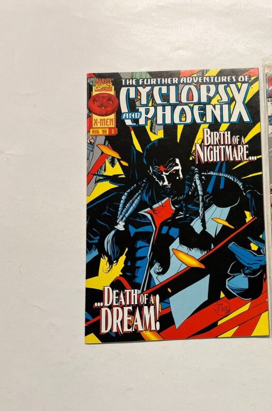 3 Marvel Comics Cyclops Phoenix 3 Gambit X-Ternals 2 3 X-Men 53 LP2