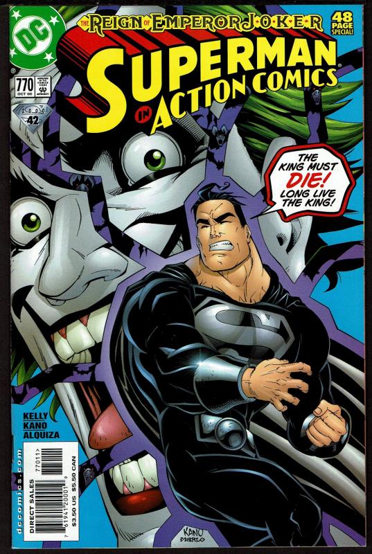 Action Comics #770 (Oct 2000, DC) Emperor Joker  9.2 NM-