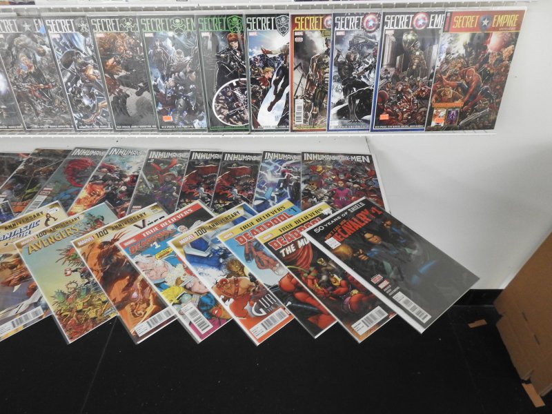 Huge Lot of 150+ Comics W/ Deadpool, Civil War, Infinity, +More! Avg. VF!