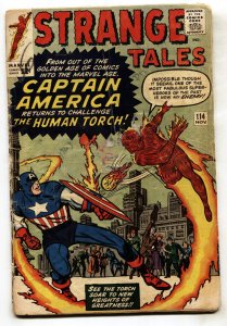 Strange Tales #114 1963- Human Torch Jack Kirby Key issue-comic book