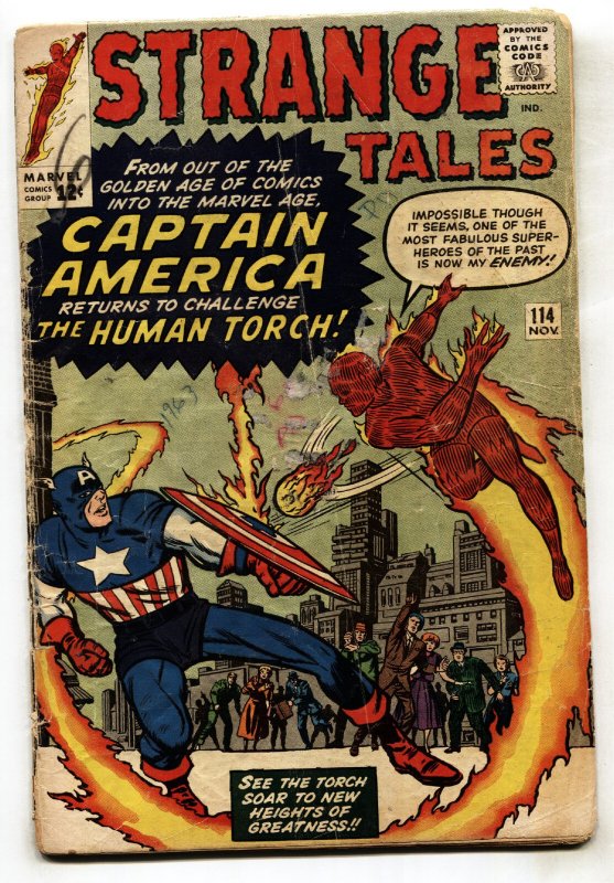 Strange Tales #114 1963- Human Torch Jack Kirby Key issue-comic book
