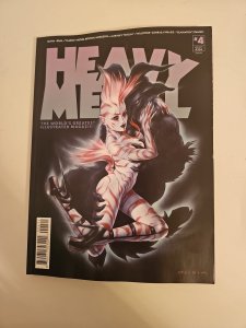 Heavy Metal Magazine 4 Both Covers Olivia & Elgo New