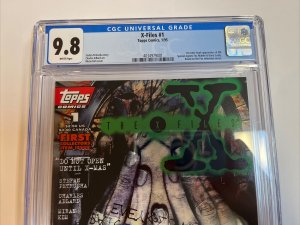 X-files (1995) # 1 (9.8 CGC WP) 1st Print & 1st App