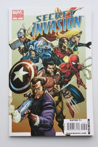 Secret Invasion #8 Variant Cover (2009) Thor NM