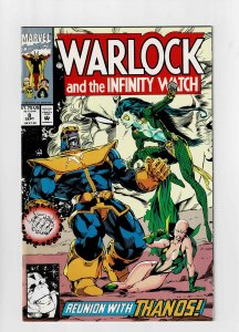 Warlock and Infinity Watch #8 (1992) A FM Almost Free Cheese 4th Menu Item (d)