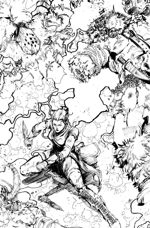 Diablo: Dawn of Hatred #2E VF/NM ; Titan | 1:5 Variant B&W Virgin