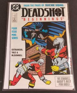 DEADSHOT #1, VF/NM, Suicide Squad, DC, 1988, more in store