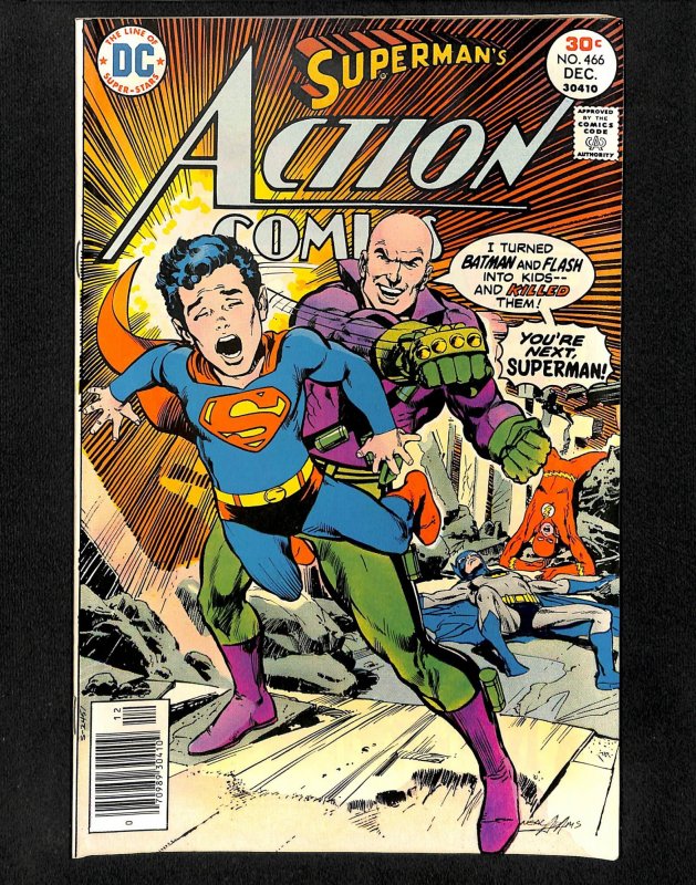 Action Comics #466 Neal Adams Cover!