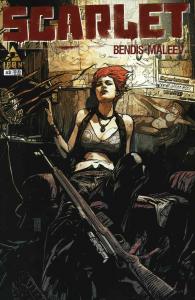 Scarlet #3 VF ; Icon | Brian Bendis Maleev