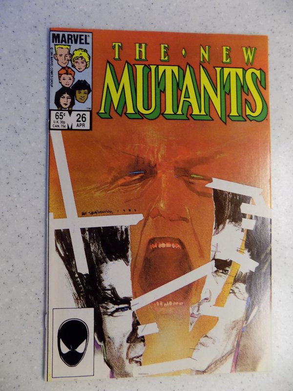 NEW MUTANTS # 26 MARVEL COPPER 1ST FULL LEGION