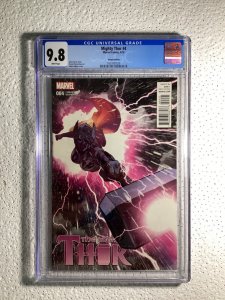 Marvel Comics, Mighty Thor #4, CGC 9.8, Adam Hughes, Look!