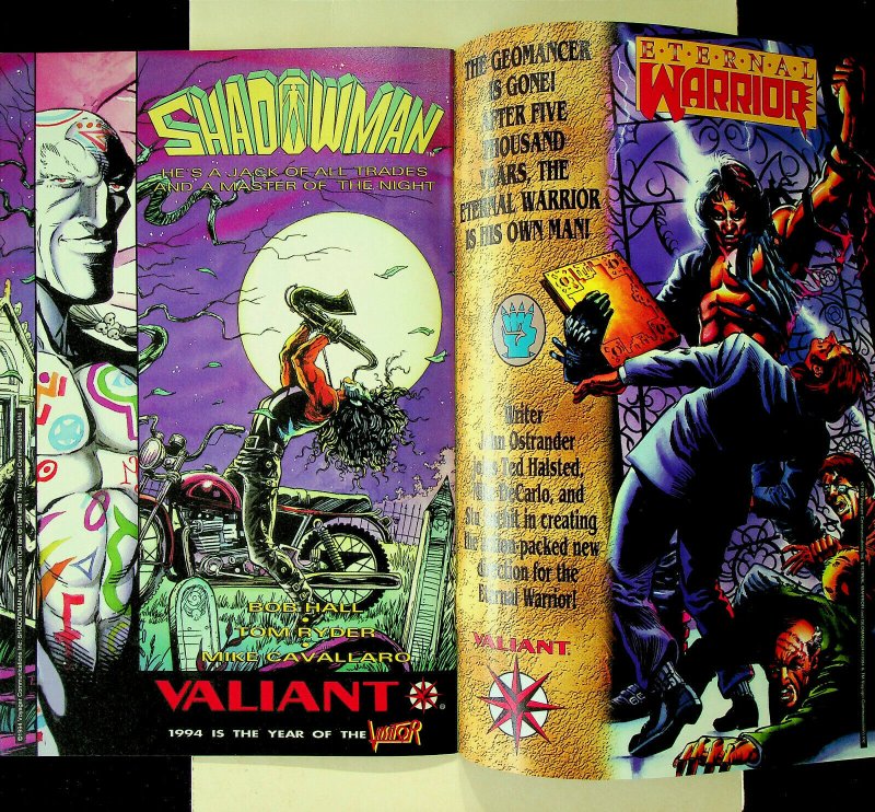 Chaos Effect - Omega - (Nov 1994; Valiant) - Near Mint