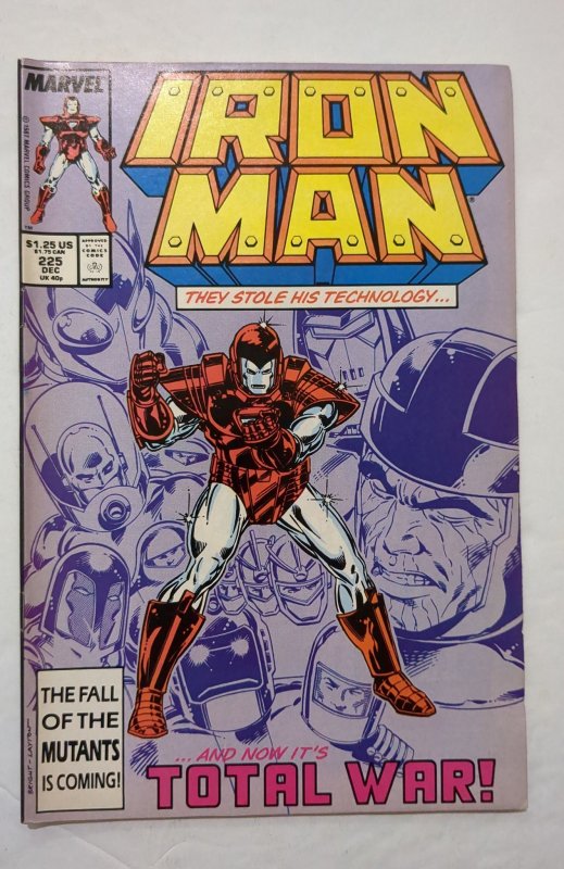 Iron Man #225 (1987) VG/FN 5.0