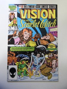 The Vision and the Scarlet Witch #10 (1986) FN+ Condition