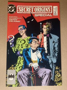 Secret Origins Special 1 (1989) NM- Penguin Two Face & Riddler Origin