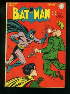 BATMAN #28 1945-JOKER STORY-ROBIN-GOLDEN AGE DC-ALFRED FN