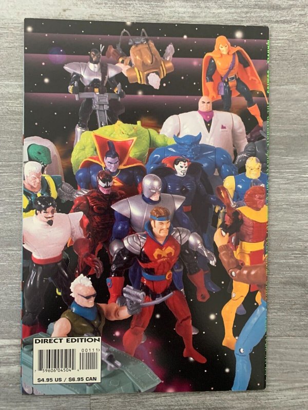 1995 The Ultimate MARVEL SUPER HERO Toy Collector's Guide #4 VF+ 8.5