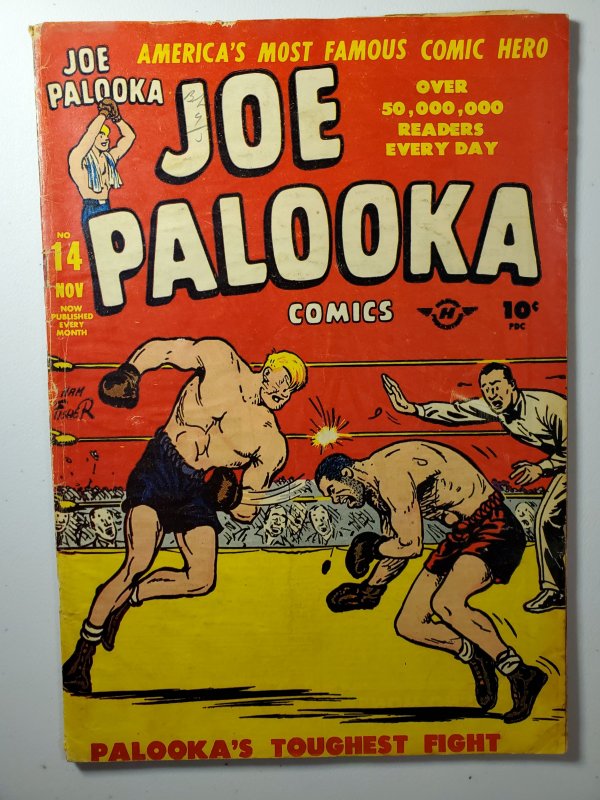 Joe Palooka Comics #14 (1947) lower grade complete