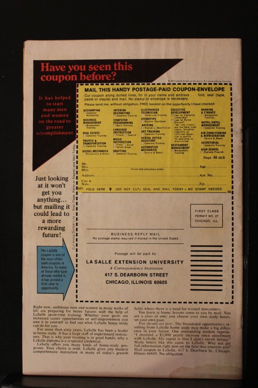 Arrgh! #4 (1975) Mid-Grade Dracula Parody Key wow! VG/FN