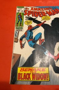 The Amazing Spider-Man #86 (1970) Black Window