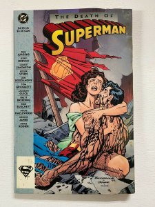 Superman The Death of Superman #1 DC 1st Print water damage 4.0 VG (1993) 