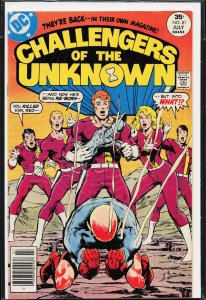 Challengers of the Unknown #81 (1977) Challengers of the Unknown
