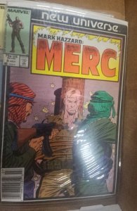 Mark Hazzard: Merc #9 Newsstand Edition (1987)
