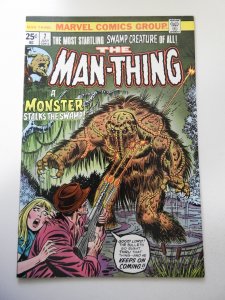 Man-Thing #7 (1974) VF+ Condition MVS Intact