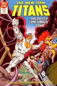 New Teen Titans (1984 series) #33, NM- (Stock photo)