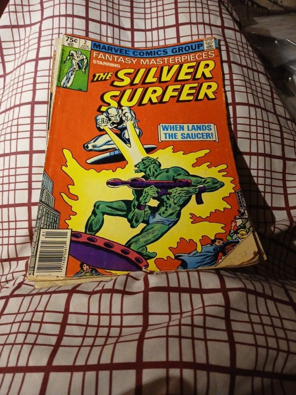 Fantasy Masterpieces 2 & 8 Marvel Comics 1979 Silver Surfer Lot Set Bronze Age