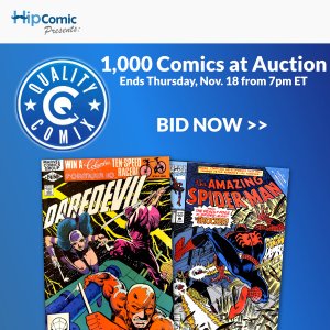 Quality Comix Auction Event #76