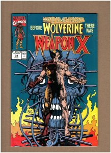 Marvel Comics Presents #72 Wolverine Weapon X 1991 Barry Smith VF+ 8.5
