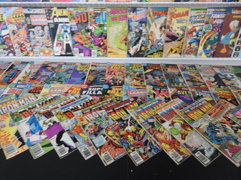 Huge Lot Silver/Bronze Comics W/Spider-man, X-Men, Thor, Batman, FF, Avengers+